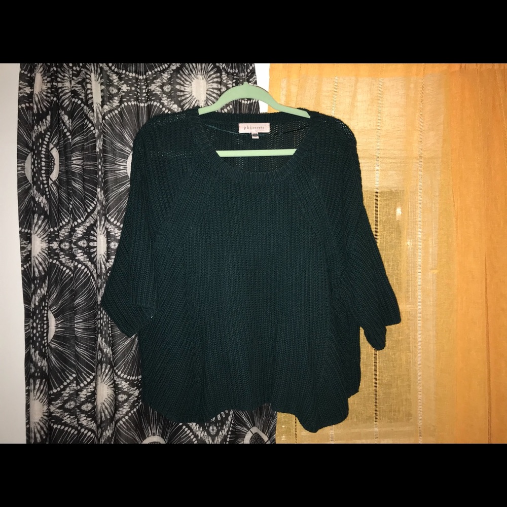 Green sweater